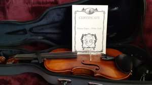 WSV: 4 I 4 Meister Violine I Geige mit Zertifikat Bild 2