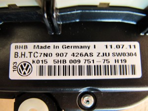 Neue Bedieneinheit für VW Klimaanlage Teilen. 7N0 907 426 AS ZJU Bild 3