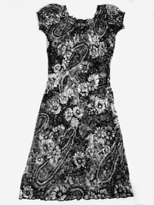 Kleid Gr. 36 38 Gina Benotti mit elastischer Spitze 2 tlg. Bild 4