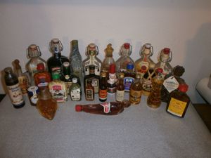 180 Schnapsflaschen miniatur, Raritäten Sammlung voll! Bild 1