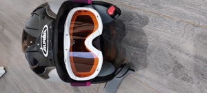 Alpina Ski Helm mit Ski Brille Größe 48   52