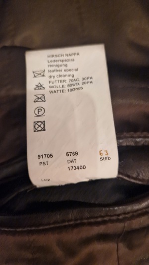 Milestone Lederjacke neuwertig Größe 56 Bild 9