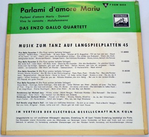 Schallplatten: 3 x Enzo Gallo Quartett  Bild 4