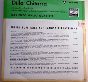 Schallplatten: 3 x Enzo Gallo Quartett  Bild 2
