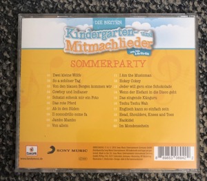 Die besten Kindergarten-und Mitmachlieder,Vol.6 von Lena,F... | CD  Bild 2