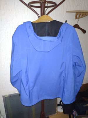 Softshell Jacke blau Damen Rodeo Tecwear Outdoor Gr. 48 Waterproof Bild 4