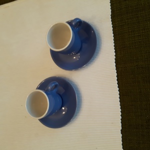 Espresso Tassen blau  Bild 1