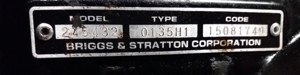 Briggs & Stratton 13 PS Vanguard Motor 392cc Bild 3