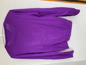 Pullover V-Auschnitt Hilfinger violett ,Tommy Hilfinger, Gr.M Bild 2
