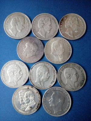 Silbermünzen Deutsches Kaiserreich Bild 7