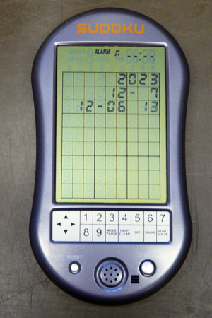 Sudoku-Spiel Electronic Handheld Game SP-73 Bild 3
