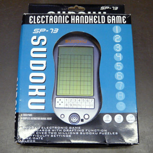 Sudoku-Spiel Electronic Handheld Game SP-73 Bild 2