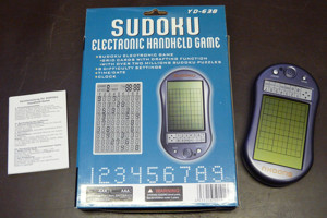 Sudoku-Spiel Electronic Handheld Game SP-73 Bild 1