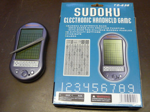 Sudoku-Spiel Electronic Handheld Game SP-73 Bild 6