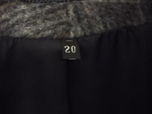 grauer Damen Mantel   warme Winterjacke, C&A, Gr. 20, mit Lamawolle (4) Bild 7