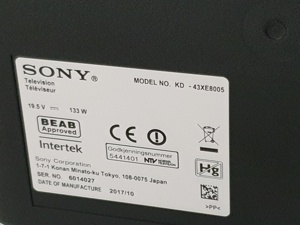 Sony KD-43XE 8005 108cm ( 43 Zoll ) 4K UHD Smart TV Bild 7
