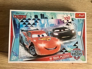 Trefl Puzzle | Disney Pixar Cars | Motiv Lightning McQueen | 100 Teile komplett Bild 1