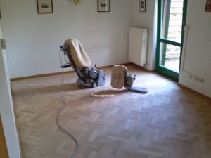Parkett Dielen schleifen Versiegeln vom Fachmann
