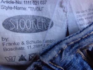 Damen - Hose Jeans Stooker Tivoli Gr. 42 blau Bild 8