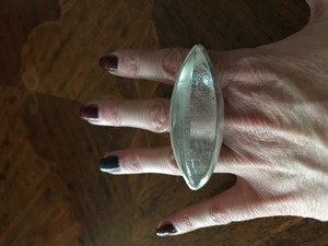 Verkauf Unikat Ring mit einem Bergkristall  Bild 8