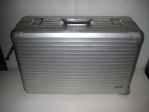 Rimowa - aluminium - trolley - rollen system - klassik - travel - eur 375