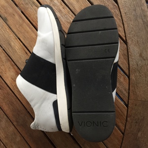 Damen-Sneaker, Gr. 41, cremeweiß, Marke "VIONIC", 2x kurz getragen Bild 2