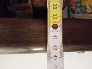 Holztisch Nussbaumfarbig Bild 4