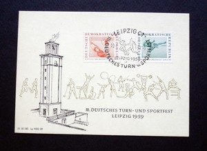 Briefmarken: DDR 1959  Sonderstempel