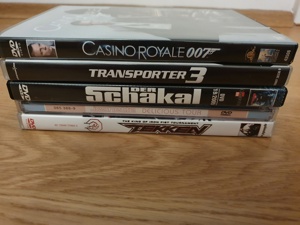 DVD's Casino Royale,Transporter 3,Der Schakal,Jeanette Bild 3