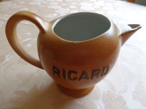 Vintage - RICARD Wasserkrug braun 60 70er-Jahre Bild 2