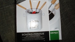  Schoko - Fondue - Set