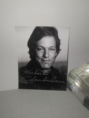 Schauspieler Richard Chamberlain, Portrait, Autogramm