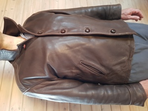 Motorrad Lederjacke von SKINS, Größe 52   54 Bild 2