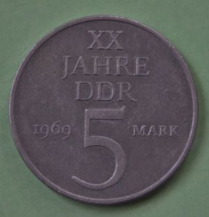 Sondermünzen - aus der DDR - 20 Mark und 5 Mark Bild 5