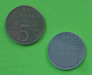 Sondermünzen - aus der DDR - 20 Mark und 5 Mark Bild 2