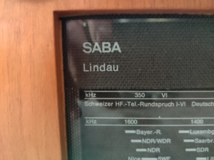 SABA Radio Lindau