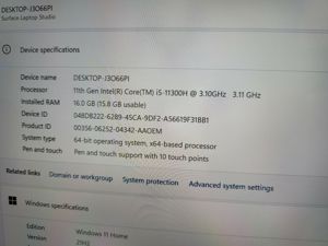 Microsoft Surface Laptop i5 16GB Ram 256GB Bild 10