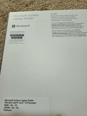 Microsoft Surface Laptop i5 16GB Ram 256GB Bild 5