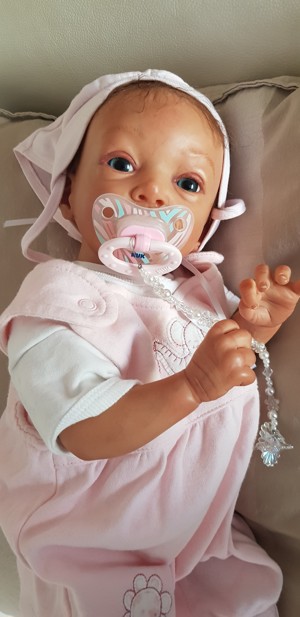 Reborn Baby Adelya limitiert ausverkauft O. Auer mit Zertifikat