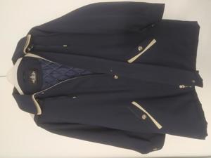 klassische Damen-Jacke, abnehmbare Kapuze, "David Barry" Größe 42, regenabweisend Bild 2