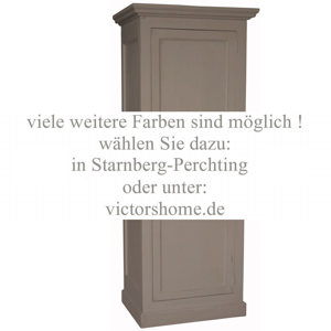 Weisse Garderobe Kleiderhaken Garderobenbank B76xT40xH210cm in Starnberg REDUZIERT  Bild 8