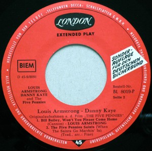 Schallplatte: Louis Armstrong - Danny Kaye Bild 5