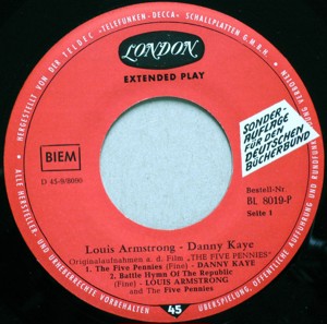 Schallplatte: Louis Armstrong - Danny Kaye Bild 4