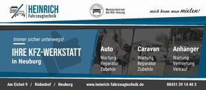 Neu in Neuburg - Heinrich Fahrzeugtechnik - freie KFZ-Werkstatt Bild 3