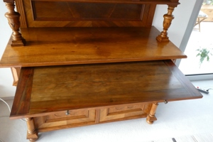 Buffetschrank Antik Schrank, Jugendstil Nussbaum, Bild 6