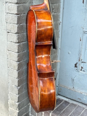 Feines Cello 44 Violoncello mit Zettel Iacobus P. Gordanus 1774 Fine cello Bild 3