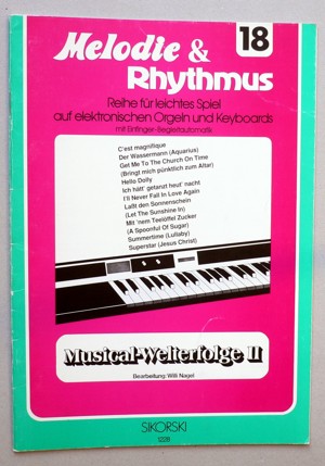Noten: Melodie & Rhythmus Musical-Welterfolge I + II  Bild 4