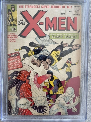 Marvel Comics X Men 1 4.5 CGC 1963 1st appearance Xmen Unacanny Cyclops Beast Bild 3