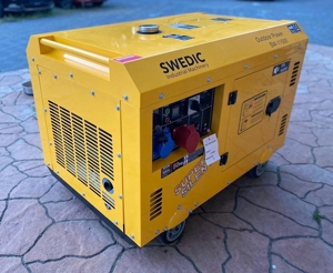 notstromaggregat diesel neu sw 11500 Swedic generator 380V 32A 16A 3000rpm Bild 1