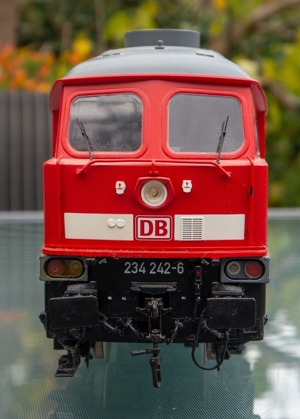 Spur 1 KISS Diesellok DB 232 rote Ludmilla OVP Bild 2